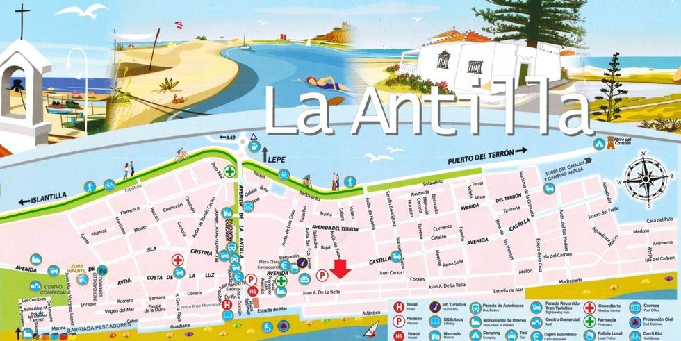 La avenida Extremadura de La Antilla, cortada al tráfico hasta el 15 de septiembre