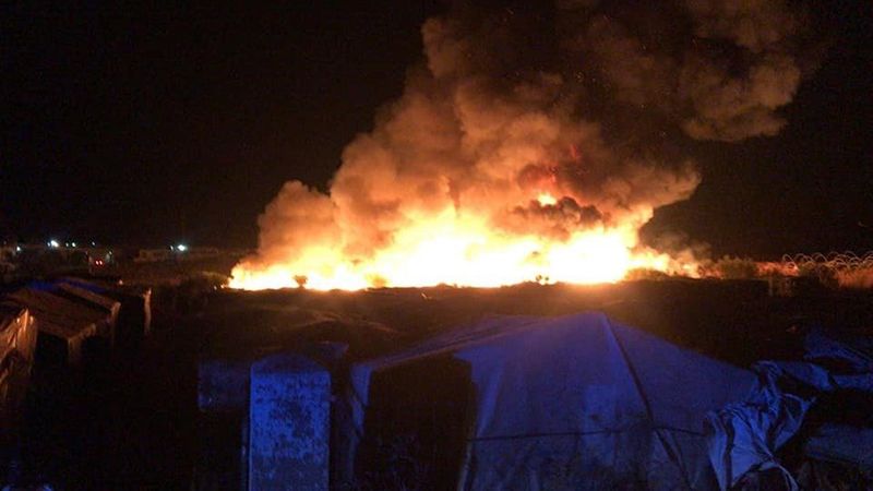 El Ayuntamiento de Lepe pide 'implicación' para acabar con el chabolismo tras el último incendio