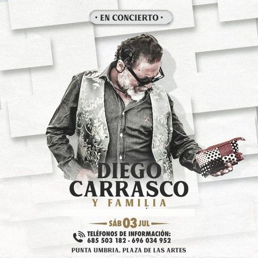 Diego Carrasco trae este sábado a Punta Umbría su compás más flamenco