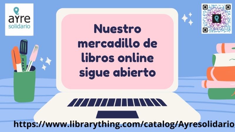 Más de 4.500 libros a tres euros en la librería on line de 'Ayre Solidario'