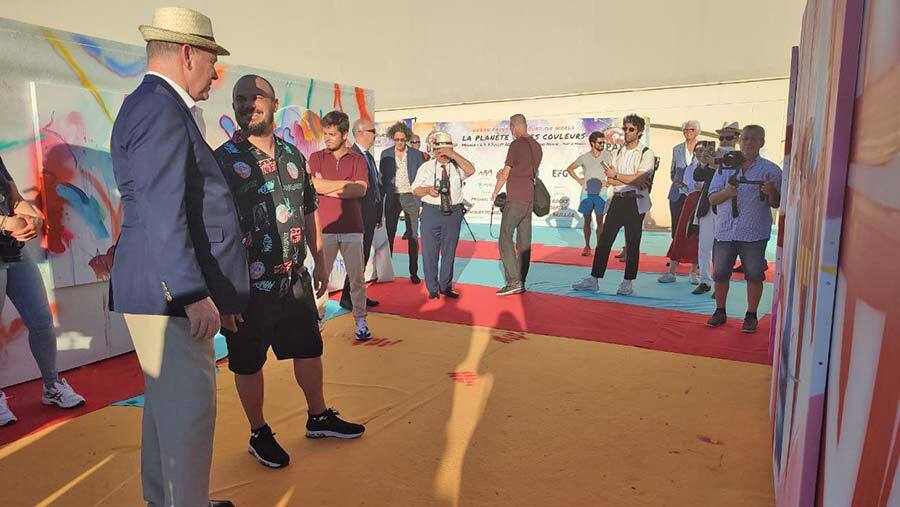 Manomatic, invitado por la Fundación Alberto II de Mónaco para el 'Urban Painting Around the World' 