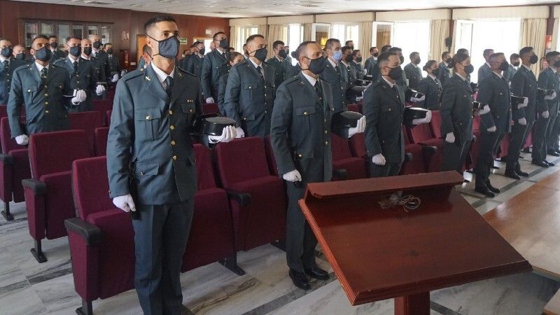 La Guardia Civil incorpora a 73 nuevos agentes en formación que reforzarán la plantilla en verano