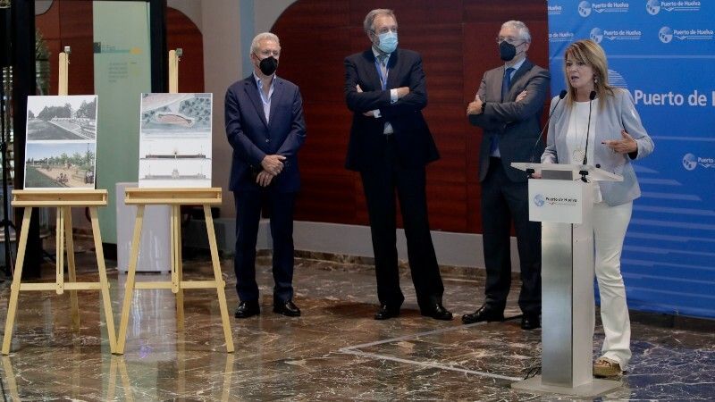 La Autoridad Portuaria iniciará en los próximos días las obras de la Fuente de las Naciones en el Paseo de la Ría