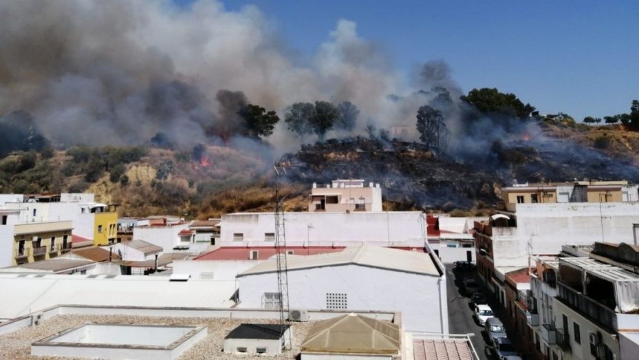Controlado el incendio en el Conquero