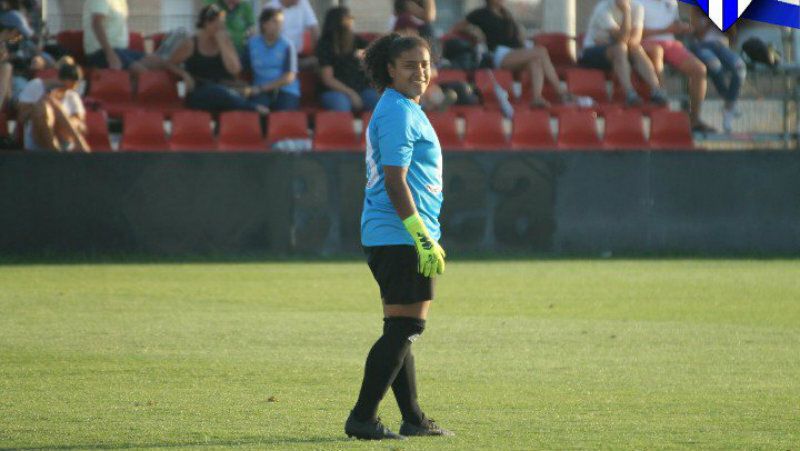 María Alejandra Jaimes: 'Debutar con el primer equipo del Sporting Huelva fue una bonita experiencia'