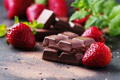 Fresas bañadas en chocolate