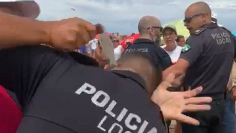 El jefe de la Policía Local de Punta se encuentra estable en el hospital y no se teme por su vida