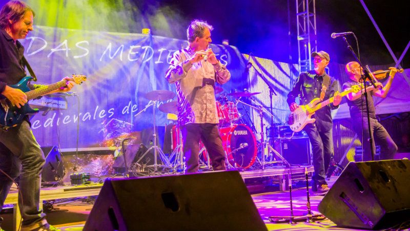 Gwendal abarrotó el recinto medieval de Cortegana en su festival Sierra Celta