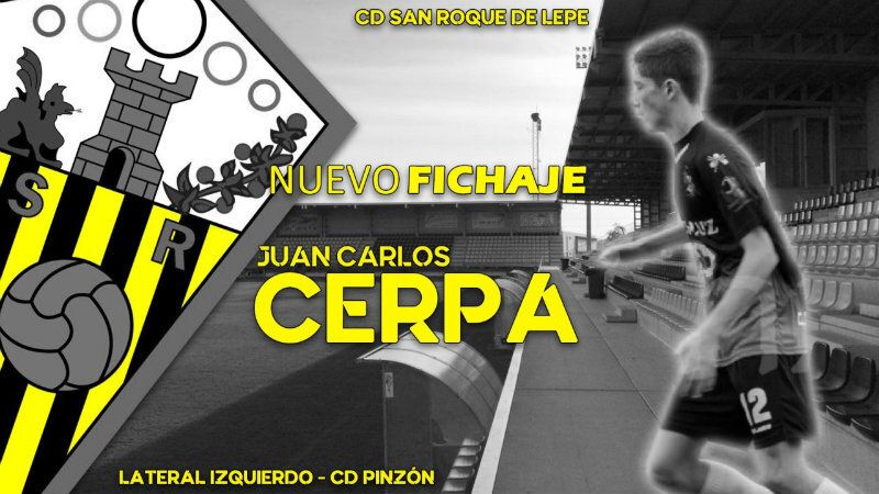 El hermano de Cerpa, lateral izquierdo de 17 años, ficha por el San Roque