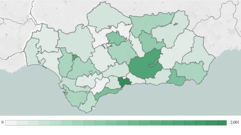 Huelva suma nueve positivos más tras un brote con cinco contagios