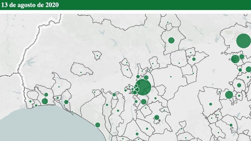 Récord de positivos en 24 horas en Huelva: 15 repartidos en siete localidades