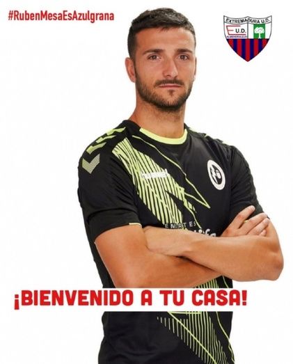 El exalbiazul Rubén Mesa regresa a su tierra para fichar por el Extremadura