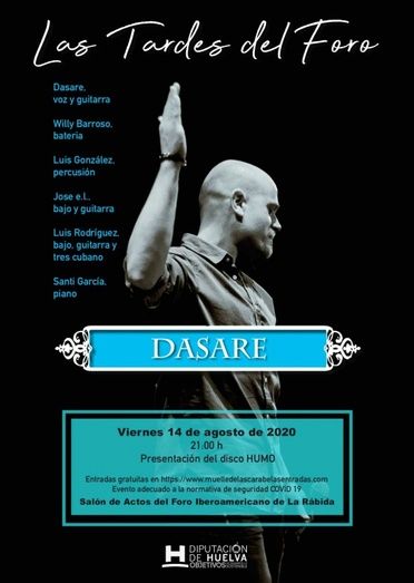 El cantautor Dasare protagoniza el último concierto de  'Las Tardes del Foro'