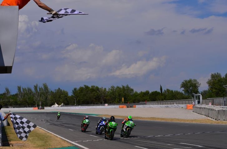 Segundo puesto para el palmerino Raúl Pérez en la prueba junior del ESBK en Montmeló