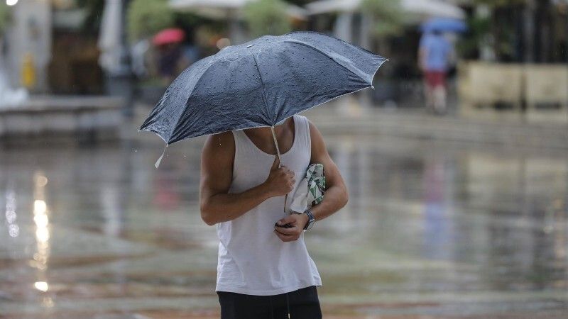 Activado este miércoles el aviso amarillo por tormentas en la Sierra de Aracena