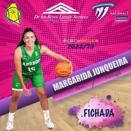 La portuguesa Margarida Junqueira, refuerzo de lujo para el Ciudad de Moguer