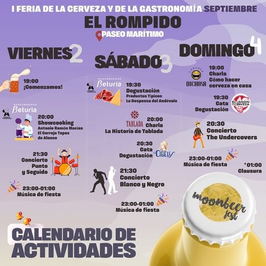 El Rompido celebra su I Feria de la Cerveza este fin de semana