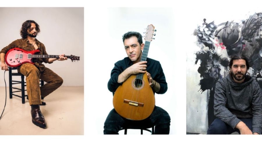 Noche mágica de música y pintura en Ayamonte con Raúl Rodríguez, Cristian de Moret y Patricio Hidalgo