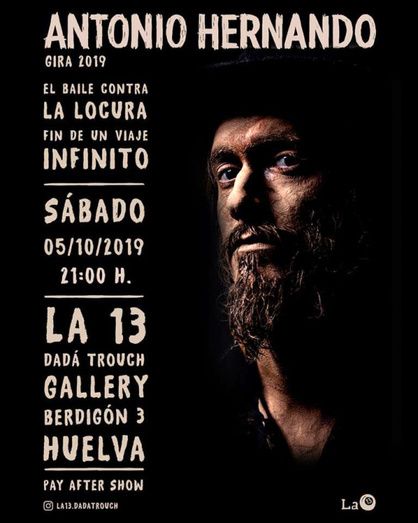 El inclasificable cantautor Antonio Hernando presenta su último trabajo en La 13