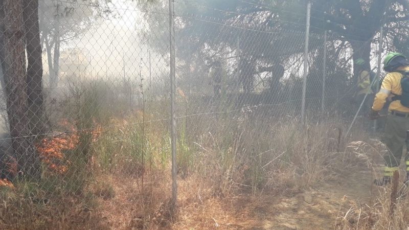 Extinguido los incendios de Cartaya y Gibraleón