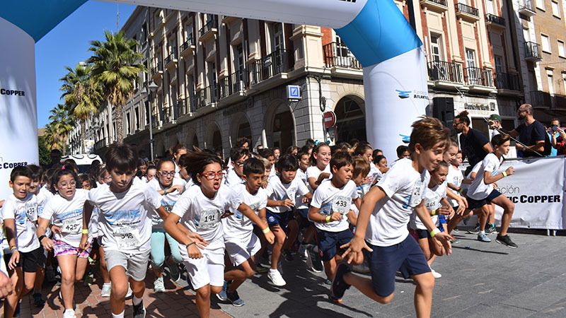 Pequeños corriendo por una buena causa