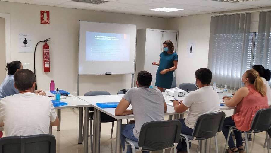 Los becados con el HEBE Sector Minero de la Diputación hacen prácticas en Matsa