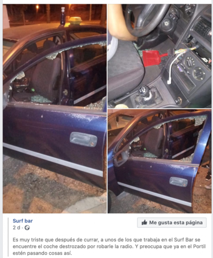 El runrún: Demasiados coches destrozados en El Portil