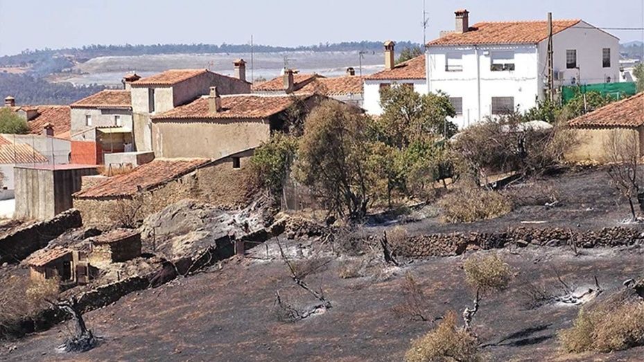 El gran incendio forestal del verano