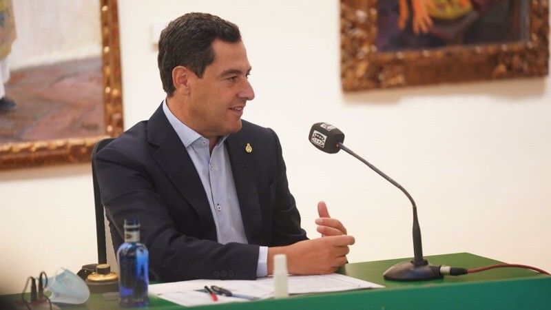 Juanma Moreno cree que otro confinamiento total podría provocar un 'estallido' o un 'principio de cierta rebeldía'
