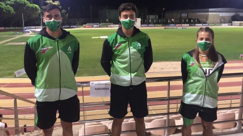 Carlos Martín, Pablo Toscano y Eva Cárdenas, cuartos con Andalucía en el Torneo Federaciones
