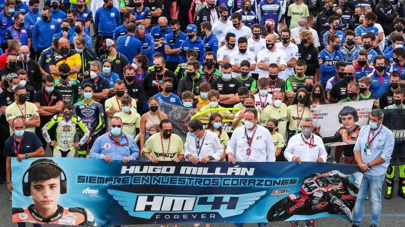 Hugo Millán, homenajeado en el Campeonato de España en Navarra