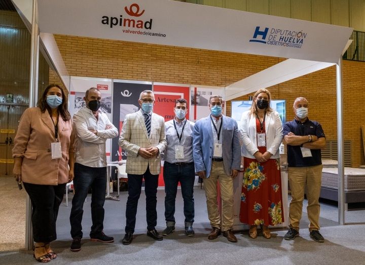 La industria del mueble de Valverde se presenta en la gran feria andaluza del sector de la mano de Diputación 