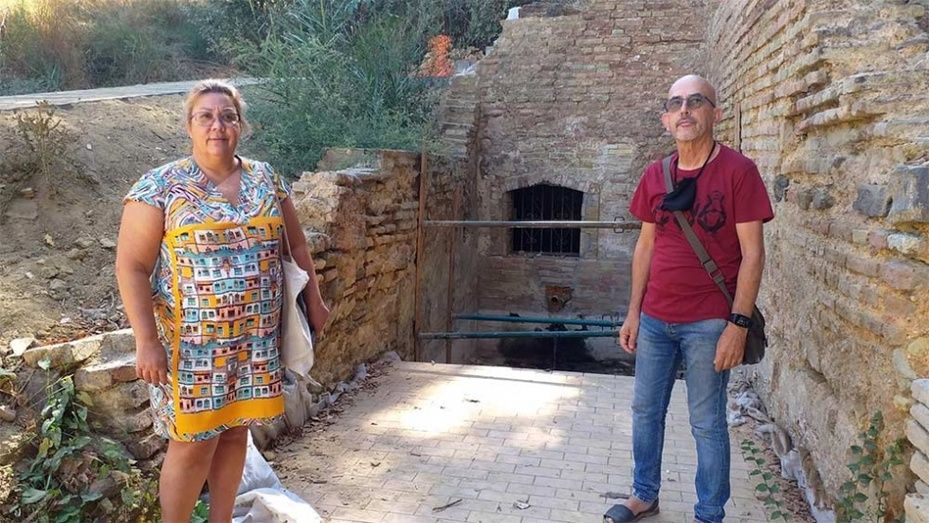 IU y Podemos reclaman la reanudación de las obras paralizadas de la Fuente Vieja