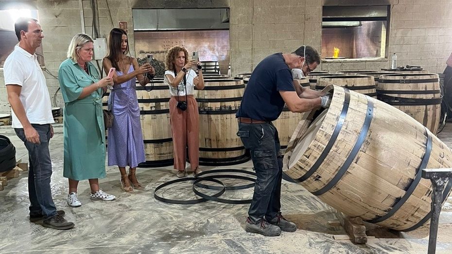 Un 'blog trip' por la Costa y el Condado abre boca para Vimar, la Feria del Vino y el Mar