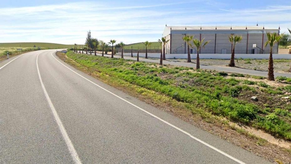 Un muerto y dos heridos al chocar frontalmente un camión y un coche en Villalba del Alcor