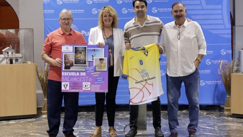 Acuerdo de colaboración del CB Onuba con el Puerto de Huelva