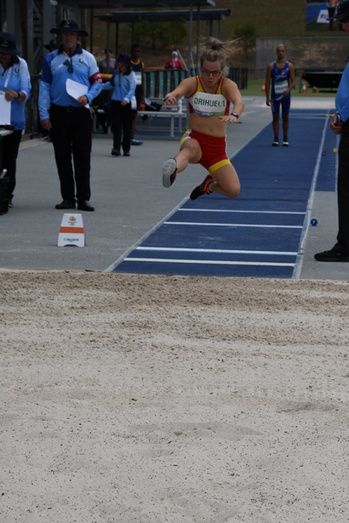 El salto de longitud le da el tercer oro a Blanca Betanzos en el Mundial de Australia