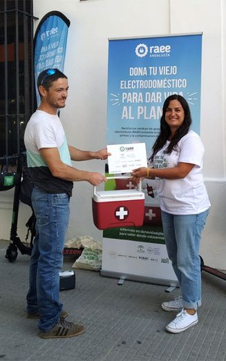 La campaña 'Dona vida al planeta' llega a la provincia para concienciar sobre el reciclaje de aparatos eléctricos y electrónicos