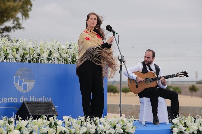 El Puerto de Huelva inaugura la rehabilitación del Monumento a Colón y anuncia que ejecutará la del Muelle de Tharsis