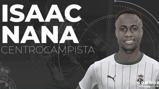 El exalbiazul Isaac Nana firma por el Racing, su décimo equipo tras 9 años en España