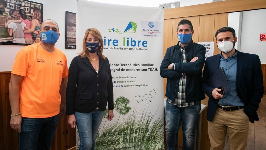 El Puerto muestra su apoyo a la Asociación Aire Libre en el Día Nacional del Trastorno por Déficit de Atención e Hiperactividad
