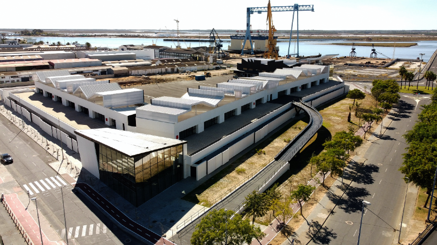 El Puerto finalizan las obras de la Ciudad del Marisco y saca a concurso las concesiones de los locales