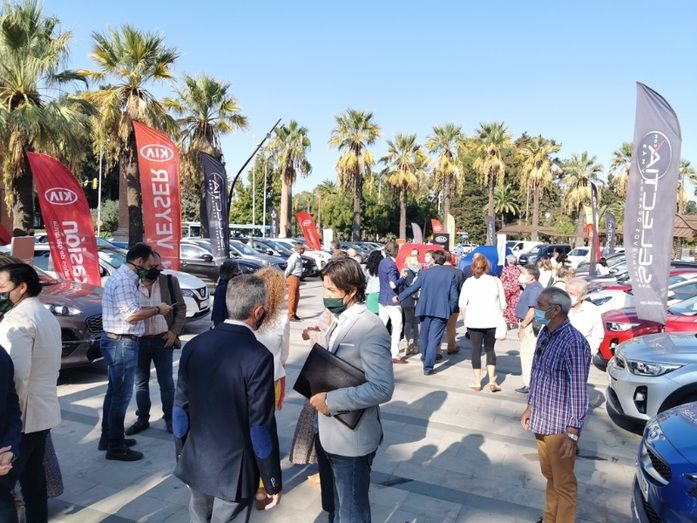Más de 60 vehículos de seis marcas ya están disponibles para los visitantes de la II Feria del Automóvil Grupo Conquero-CSIF
