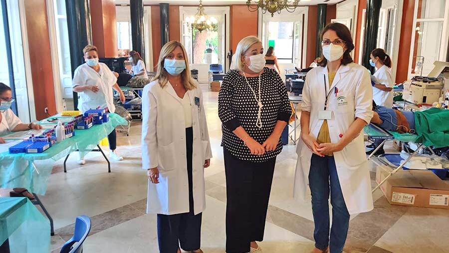 388 donaciones de sangre en la macrocolecta de la Casa Colón, que supera las previsiones