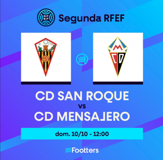 El San Roque busca su cuarto partido consecutivo sumando ante un imbatido Mensajero