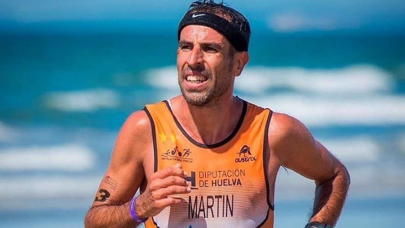 Emilio Martín, decimosexto en la ‘Cursa Bombers’ de Barcelona
