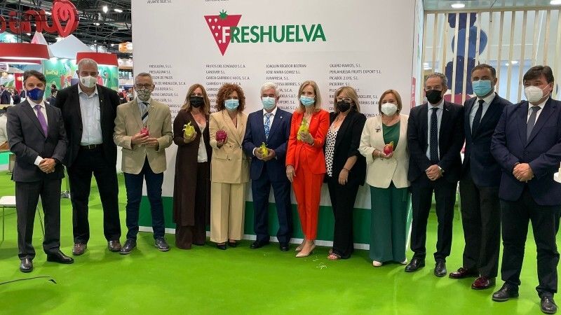 La Diputación apoya al sector de los frutos rojos de Huelva en Fruit Attraction