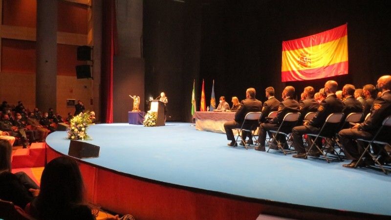 La Policia Nacional de Huelva celebra su día con la tasa de criminalidad en mínimos históricos