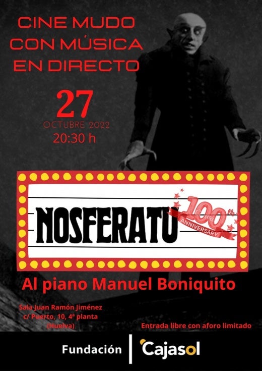 La Fundación Cajasol presenta este jueves Cine mudo con música en directo