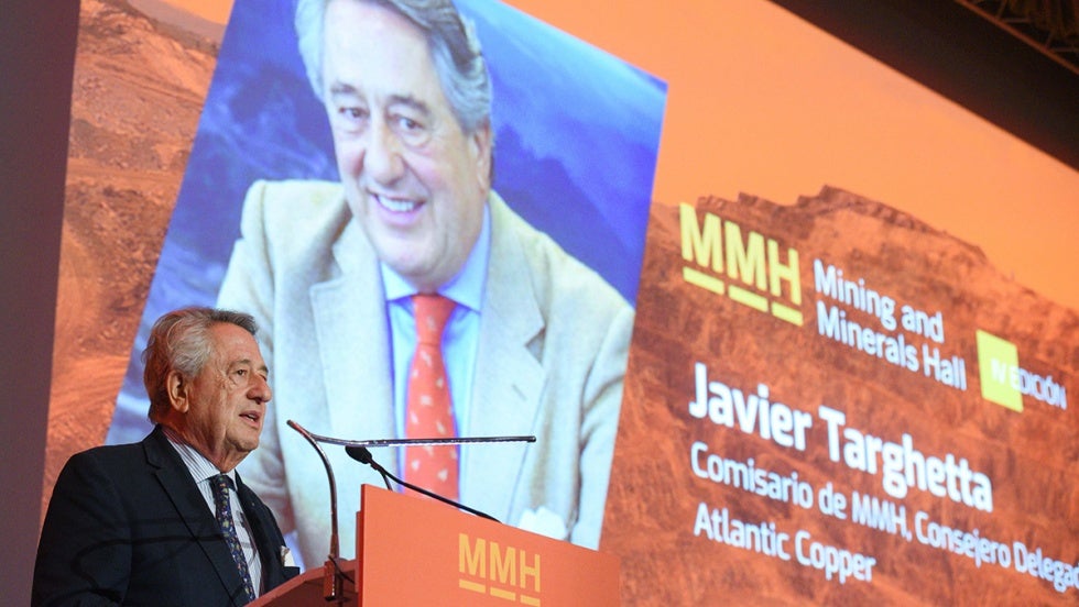 Atlantic Copper presenta en el Salón de la Minería de Sevilla sus proyectos de economía circular